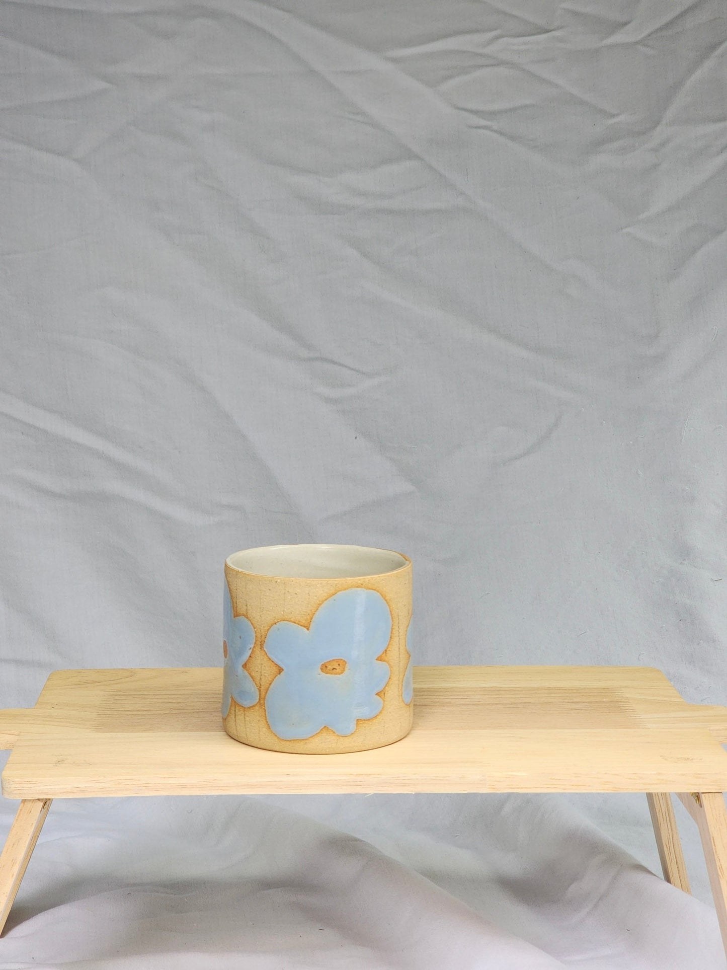 blue faces cup - Kaelceramic