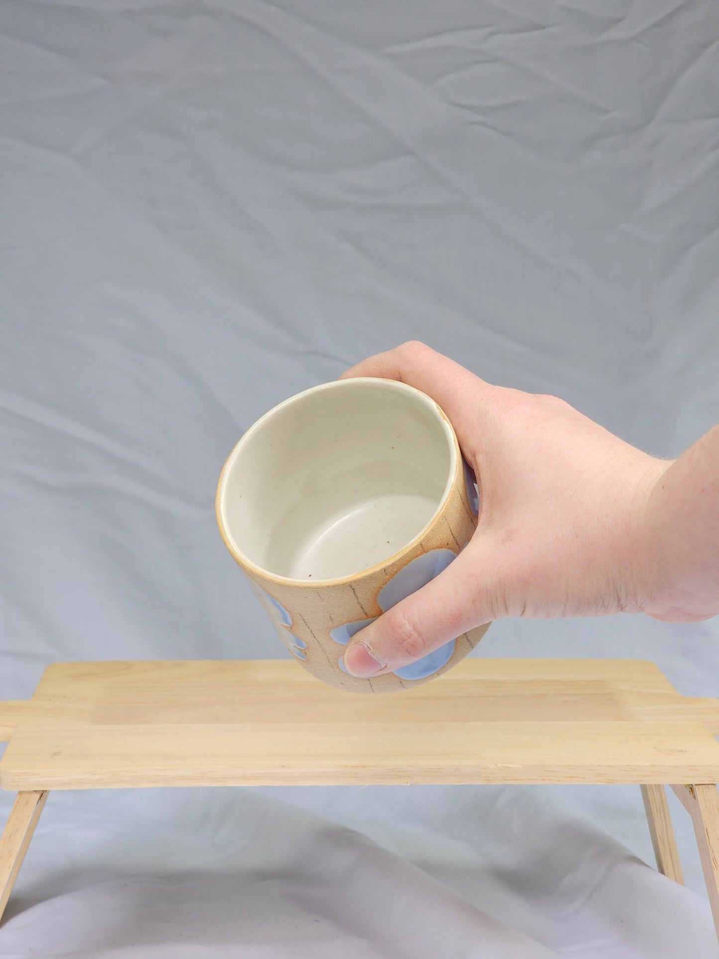 blue faces cup - Kaelceramic