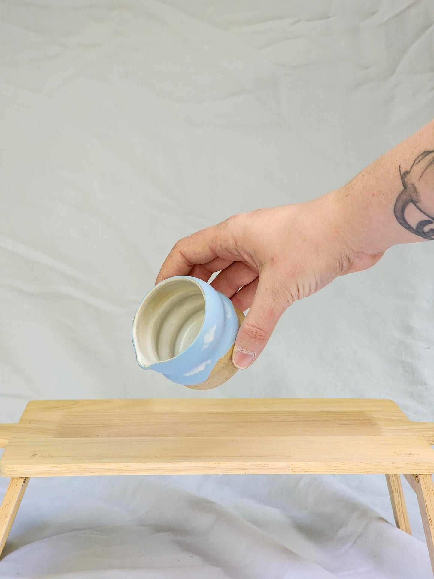 cloud espresso pour cup - Kaelceramic