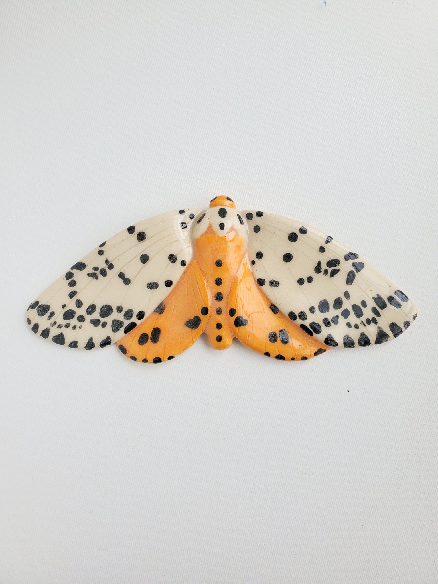 ~CUSTOM, MADE TO ORDER~ Moth Wall Hanging Set/Individual Moth - Kaelceramic