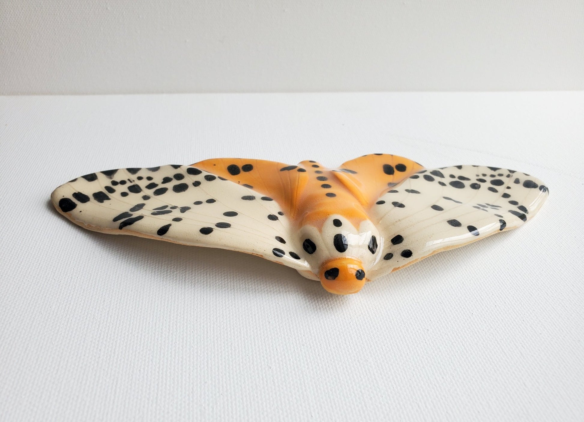 ~CUSTOM, MADE TO ORDER~ Moth Wall Hanging Set/Individual Moth - Kaelceramic