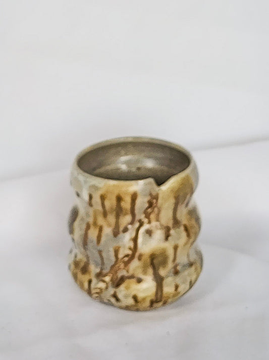 drippy cone shell cup - Kaelceramic