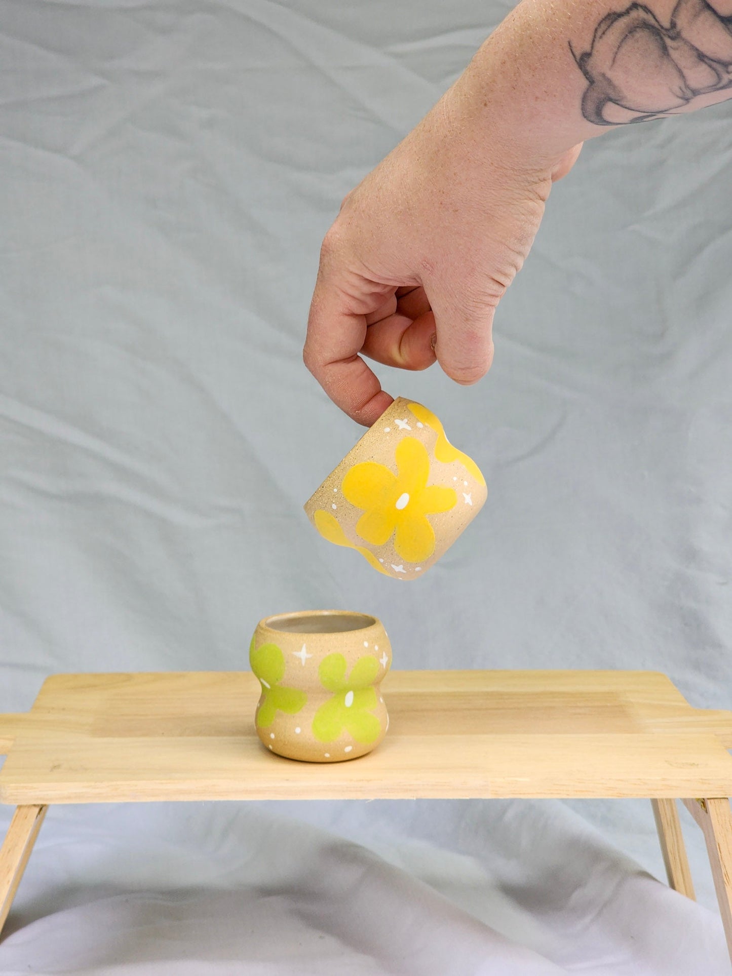 flower espresso cup - Kaelceramic