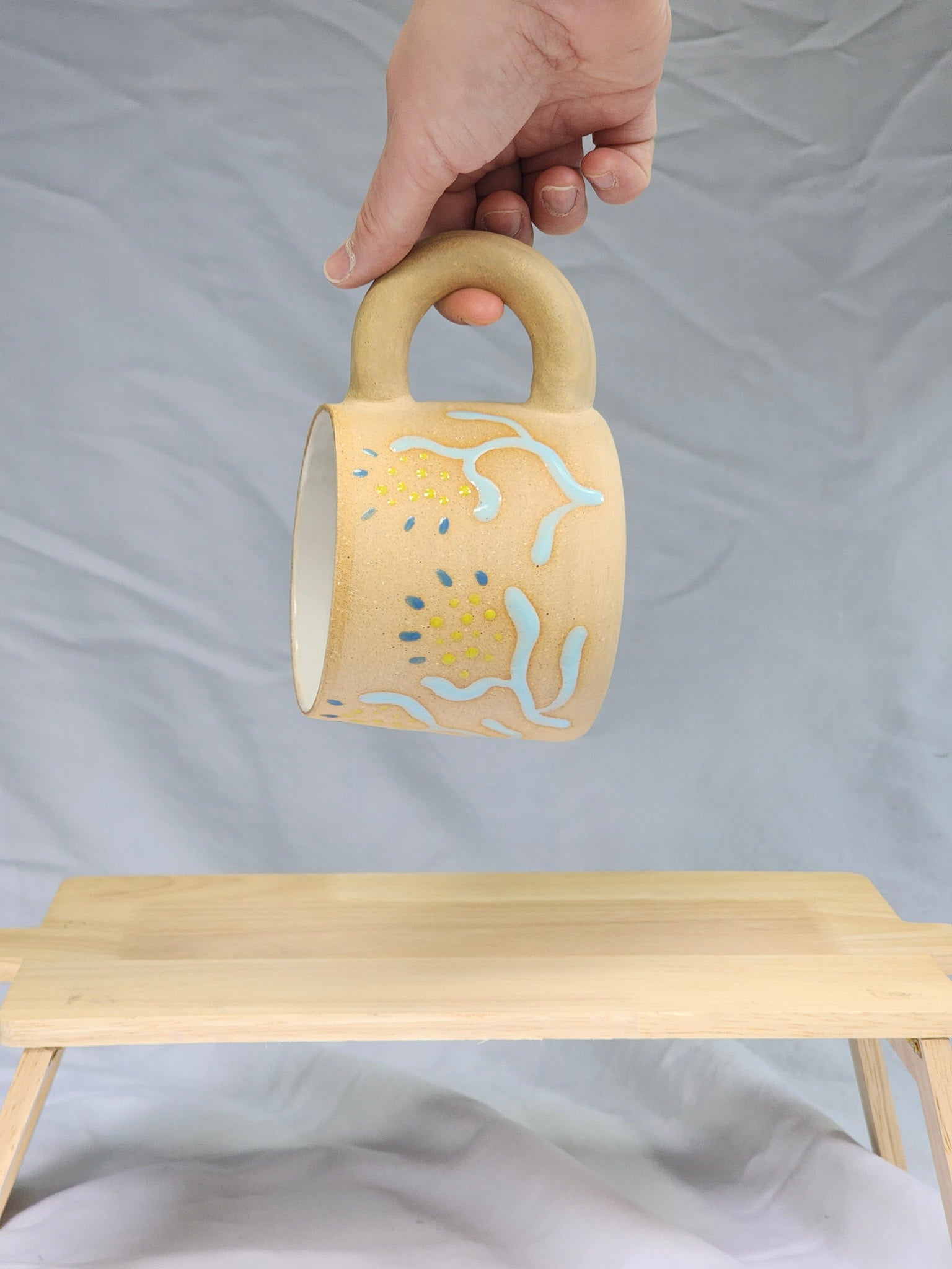 happy dandelion mug - Kaelceramic