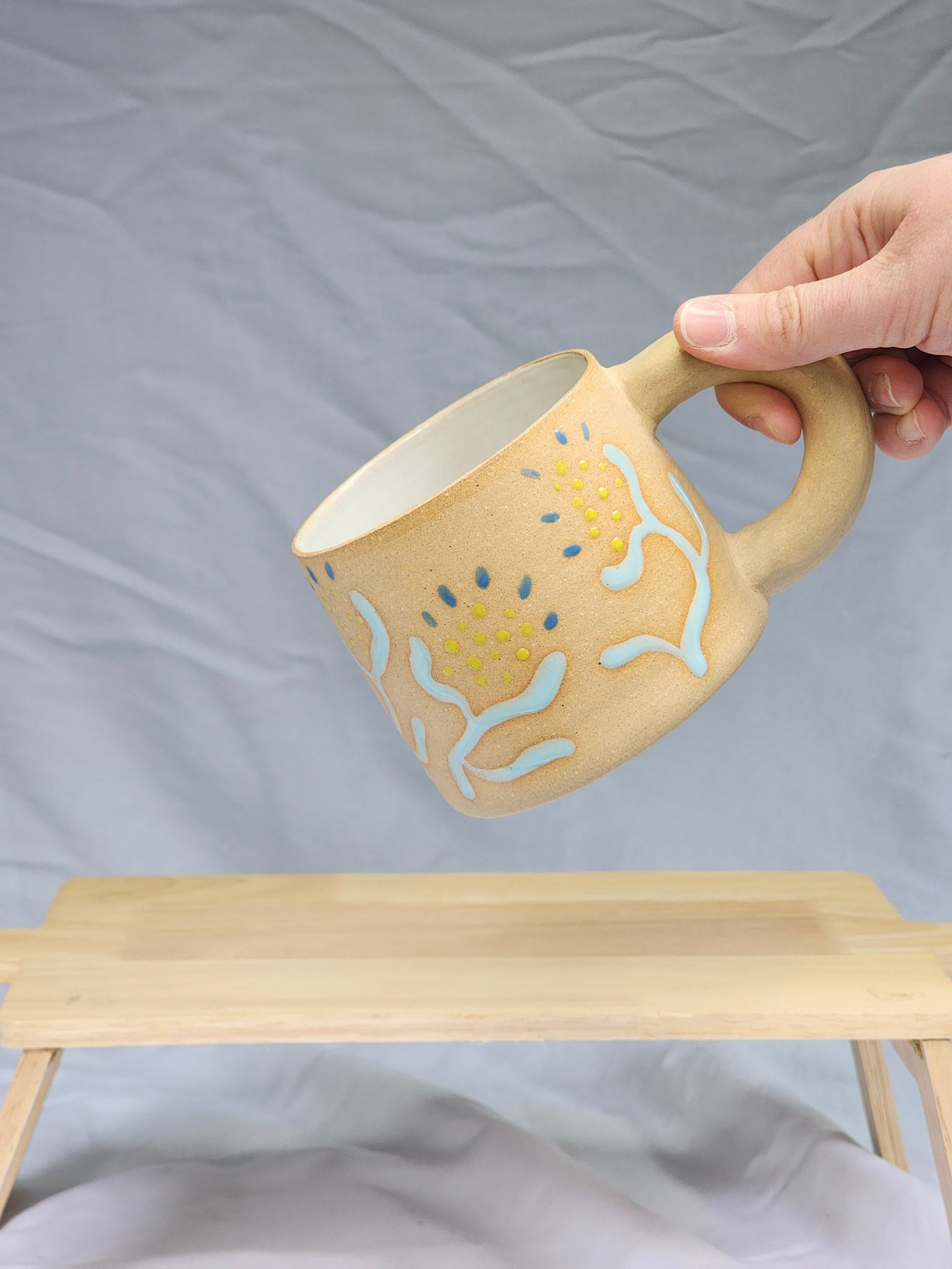 happy dandelion mug - Kaelceramic