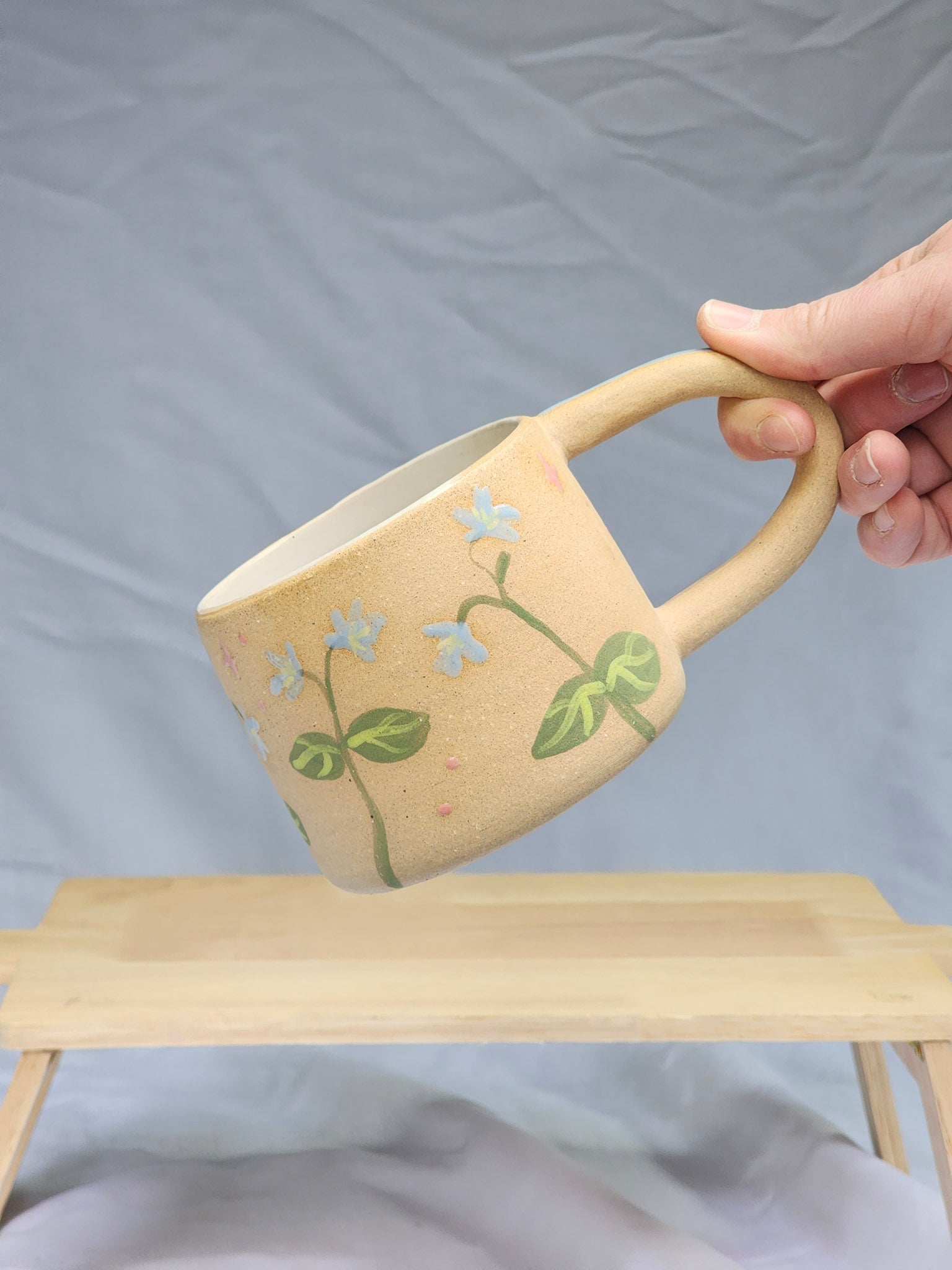 happy tiny flowers mug - Kaelceramic