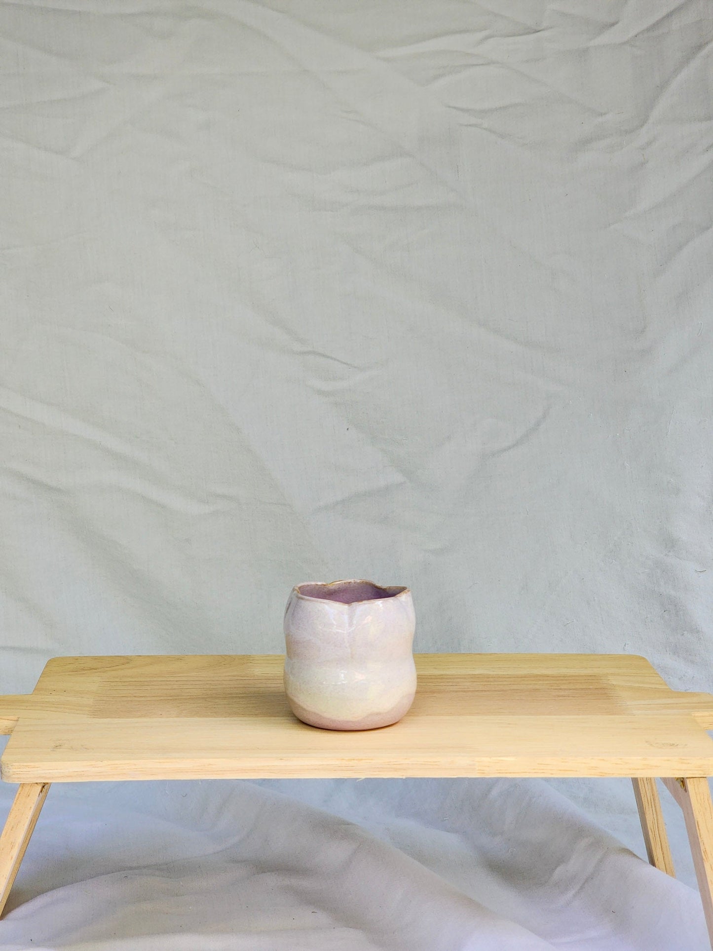 lilac flower espresso cup - Kaelceramic