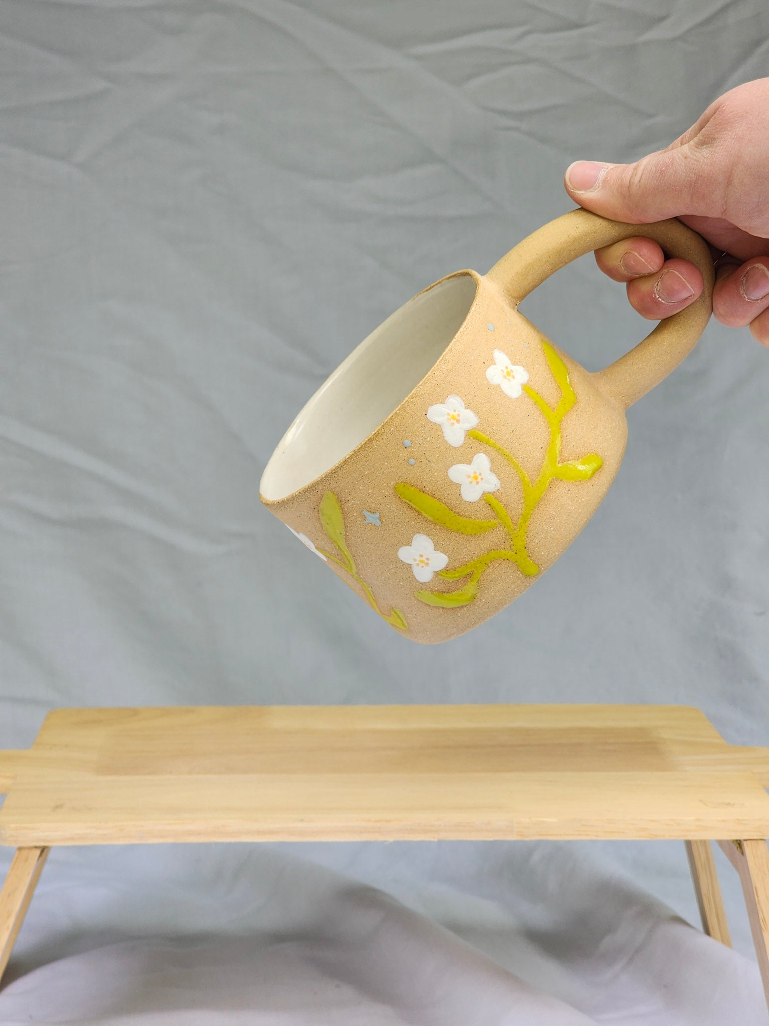 little daisy flowers mug - Kaelceramic