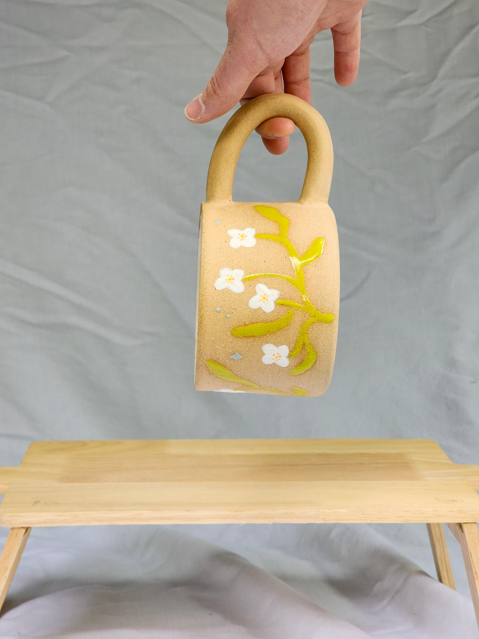 little daisy flowers mug - Kaelceramic