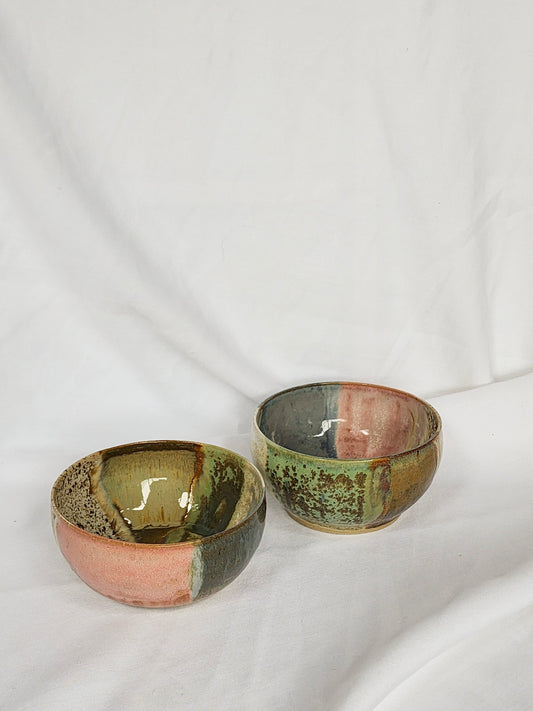 shell color block bowl - Kaelceramic