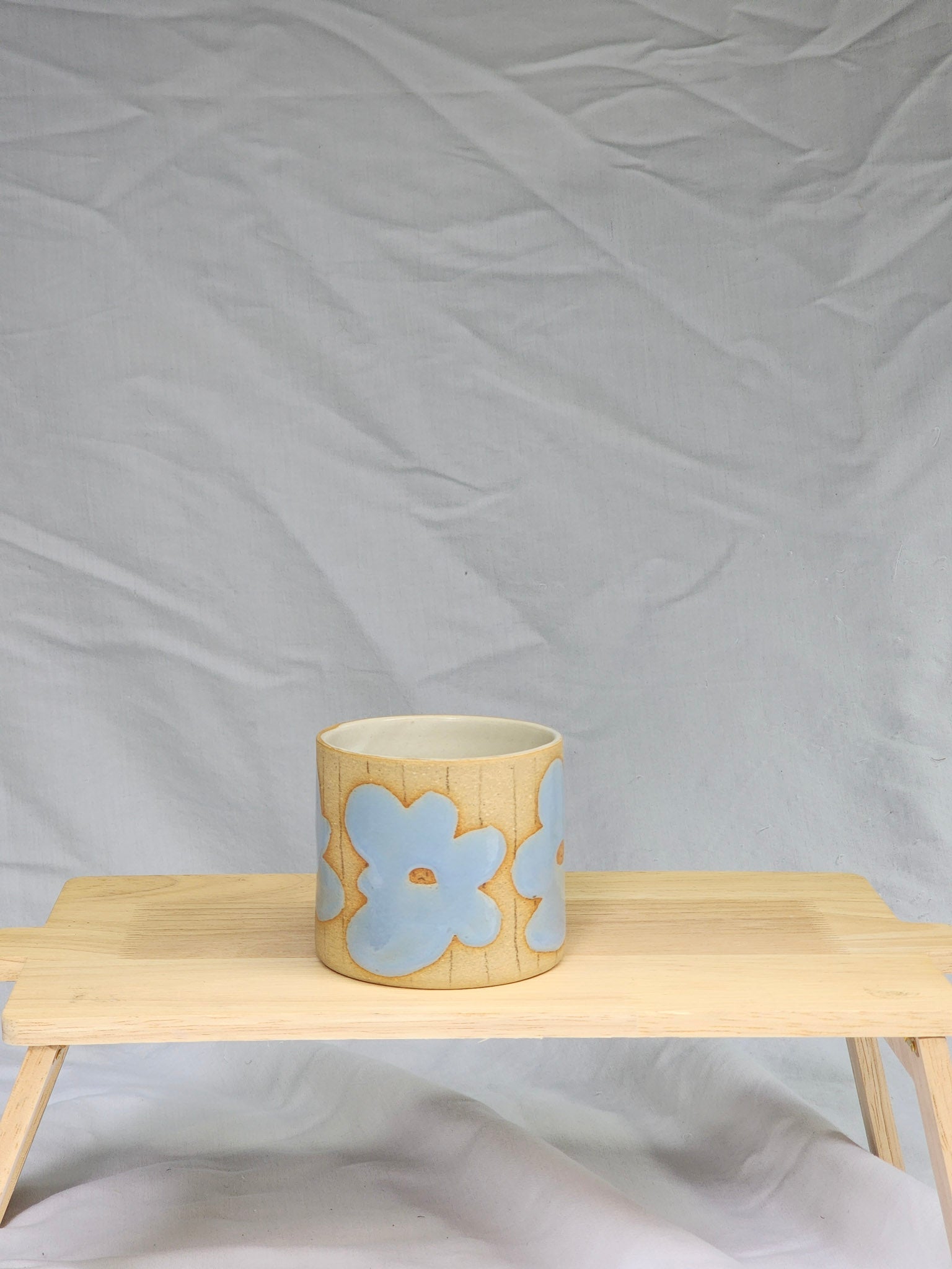 blue faces cup - Kaelceramic