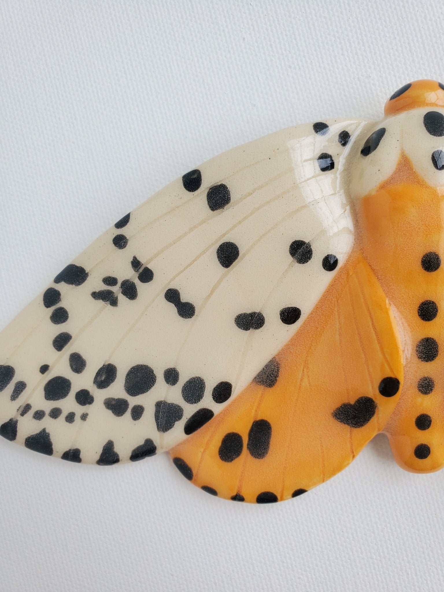 ~CUSTOM, MADE TO ORDER~ Moth Wall Hanging Set/Individual Moth - Kaelceramic