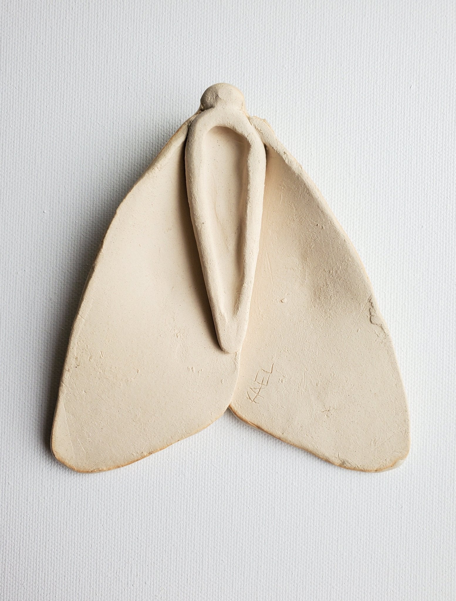 ~CUSTOM, MADE TO ORDER~ Moth Wall Hanging Set/Individual Moth - Kaelceramic