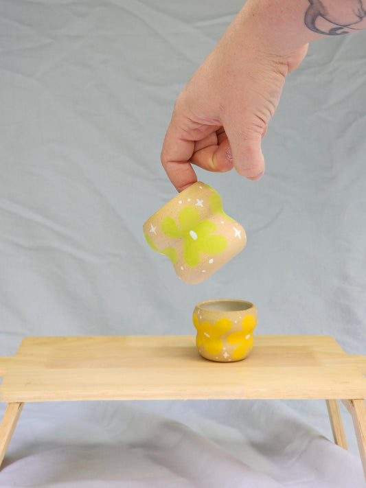 flower espresso cup - Kaelceramic