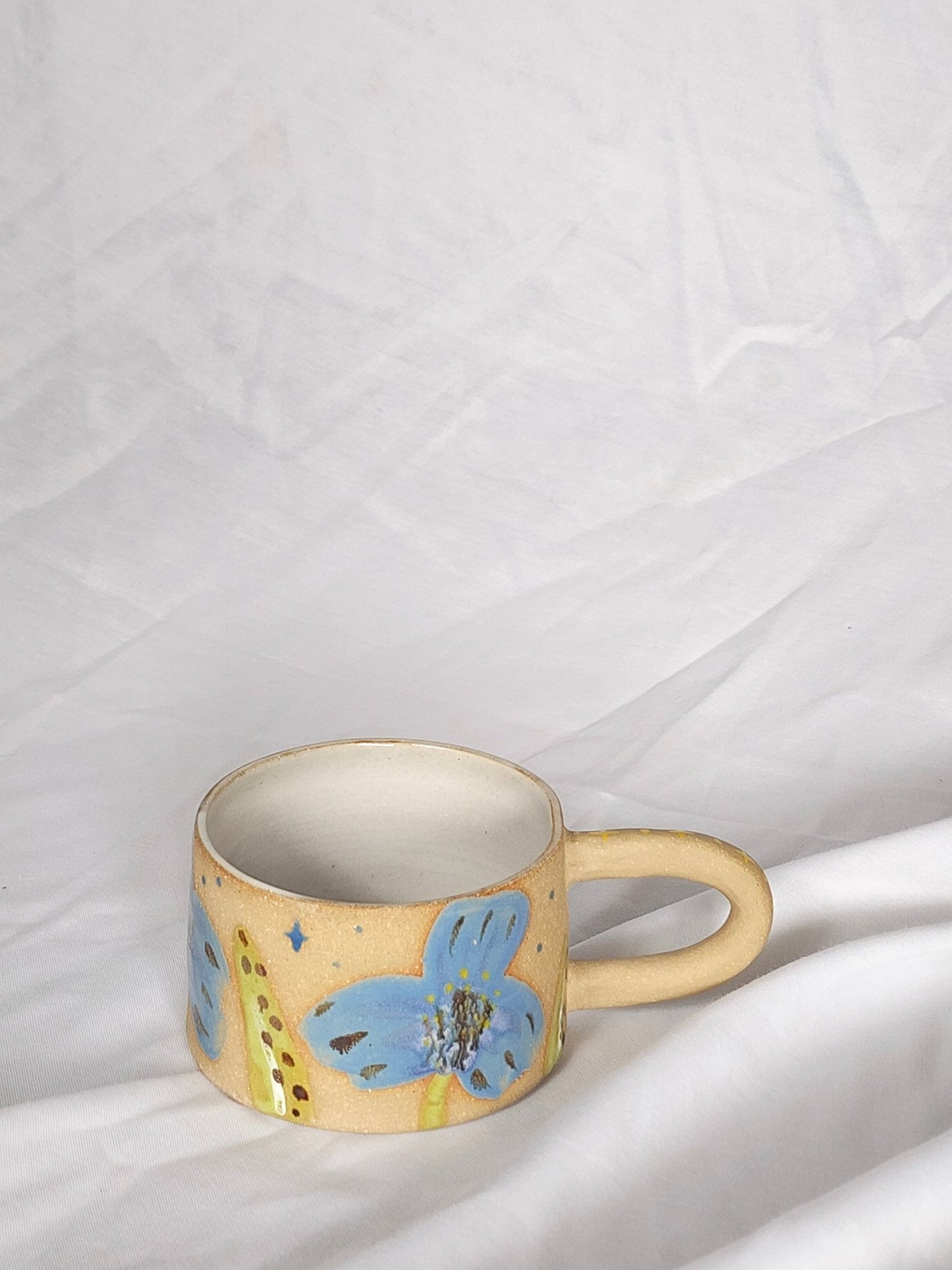 himalayan blue poppy mug - Kaelceramic