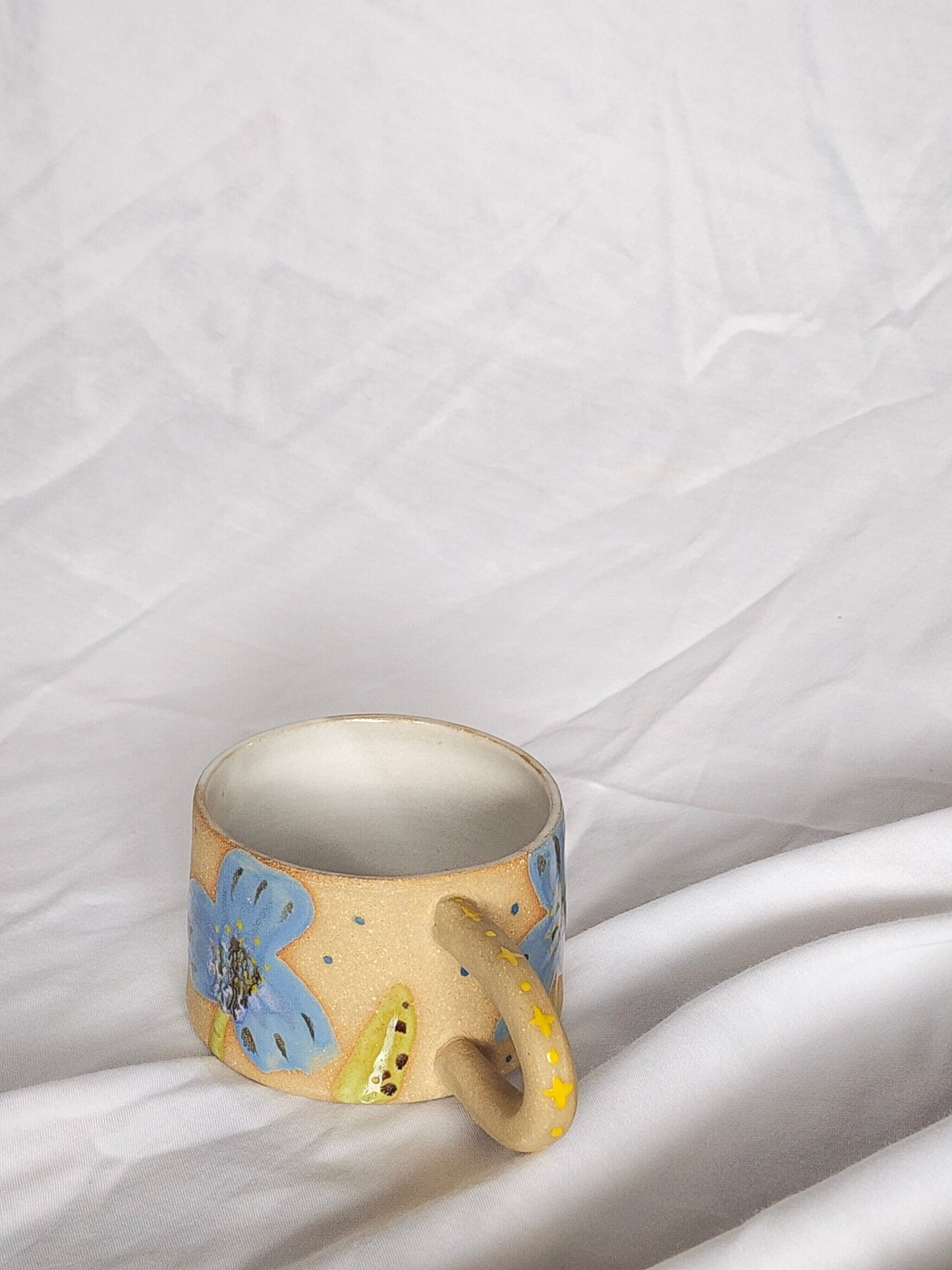 himalayan blue poppy mug - Kaelceramic