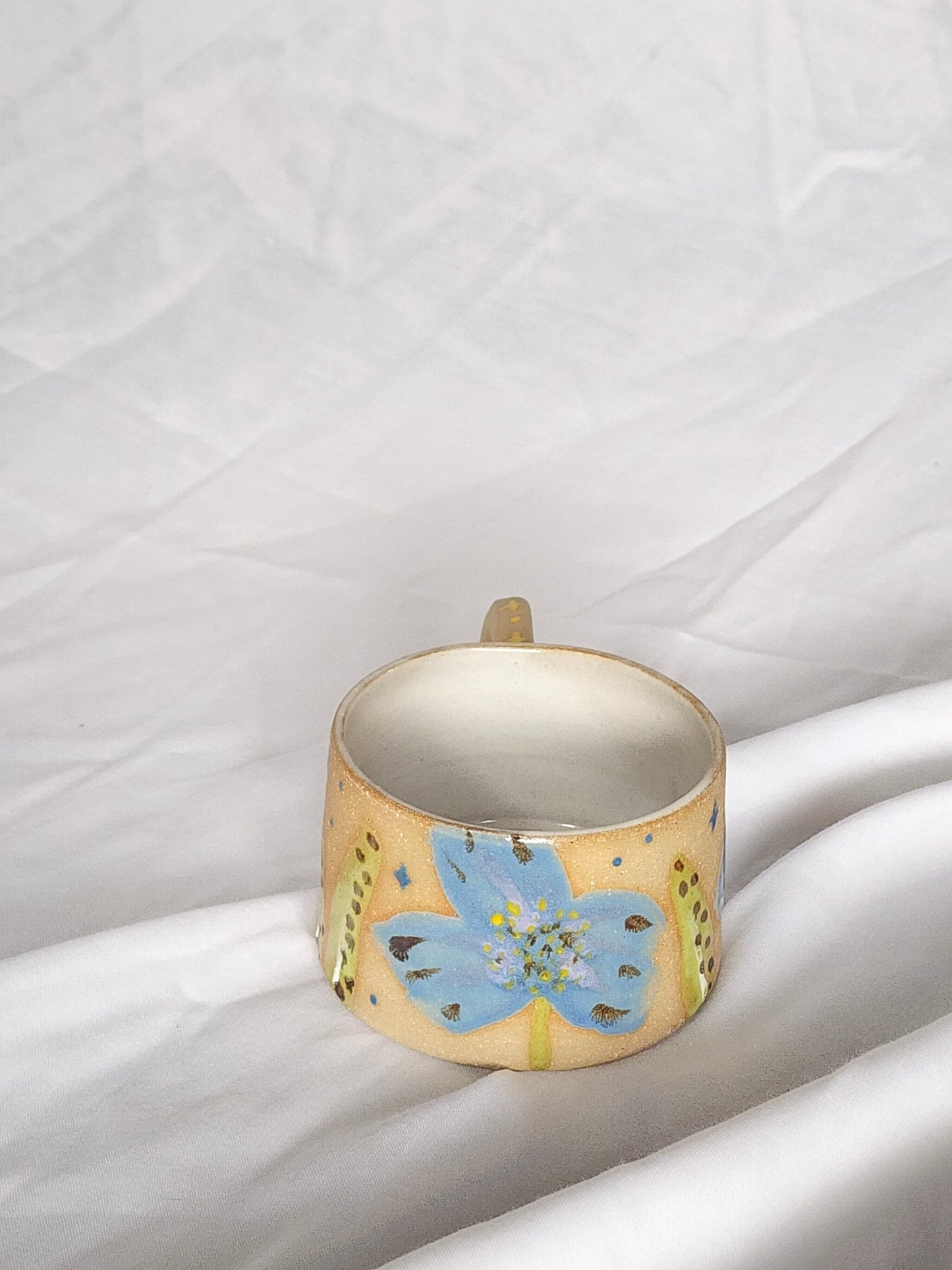 himalayan blue poppy mug - Kaelceramic
