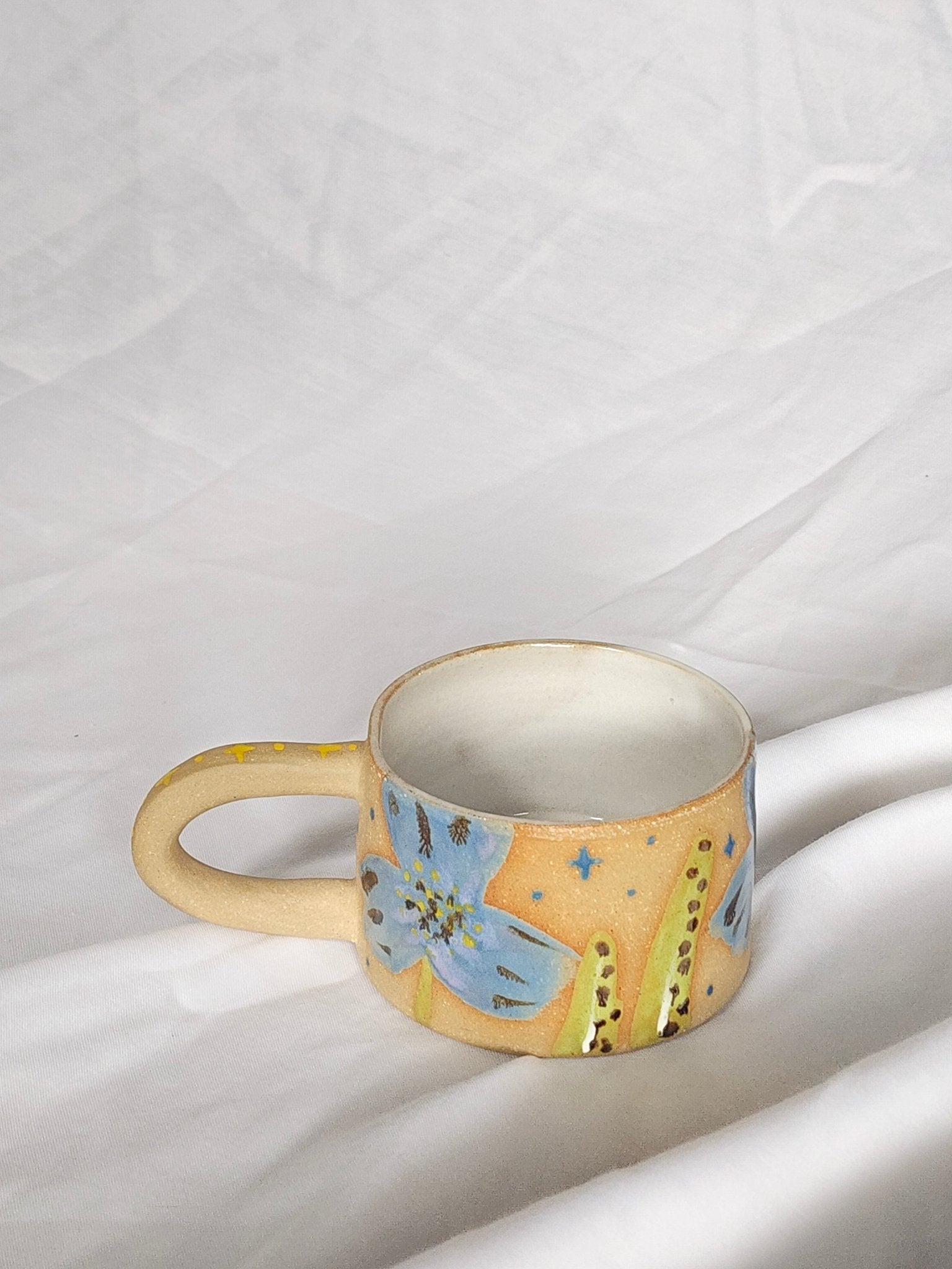 himalayan blue poppy mug - Kaelceramic