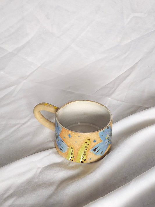himalayan blue poppy mug - Kaelceramic