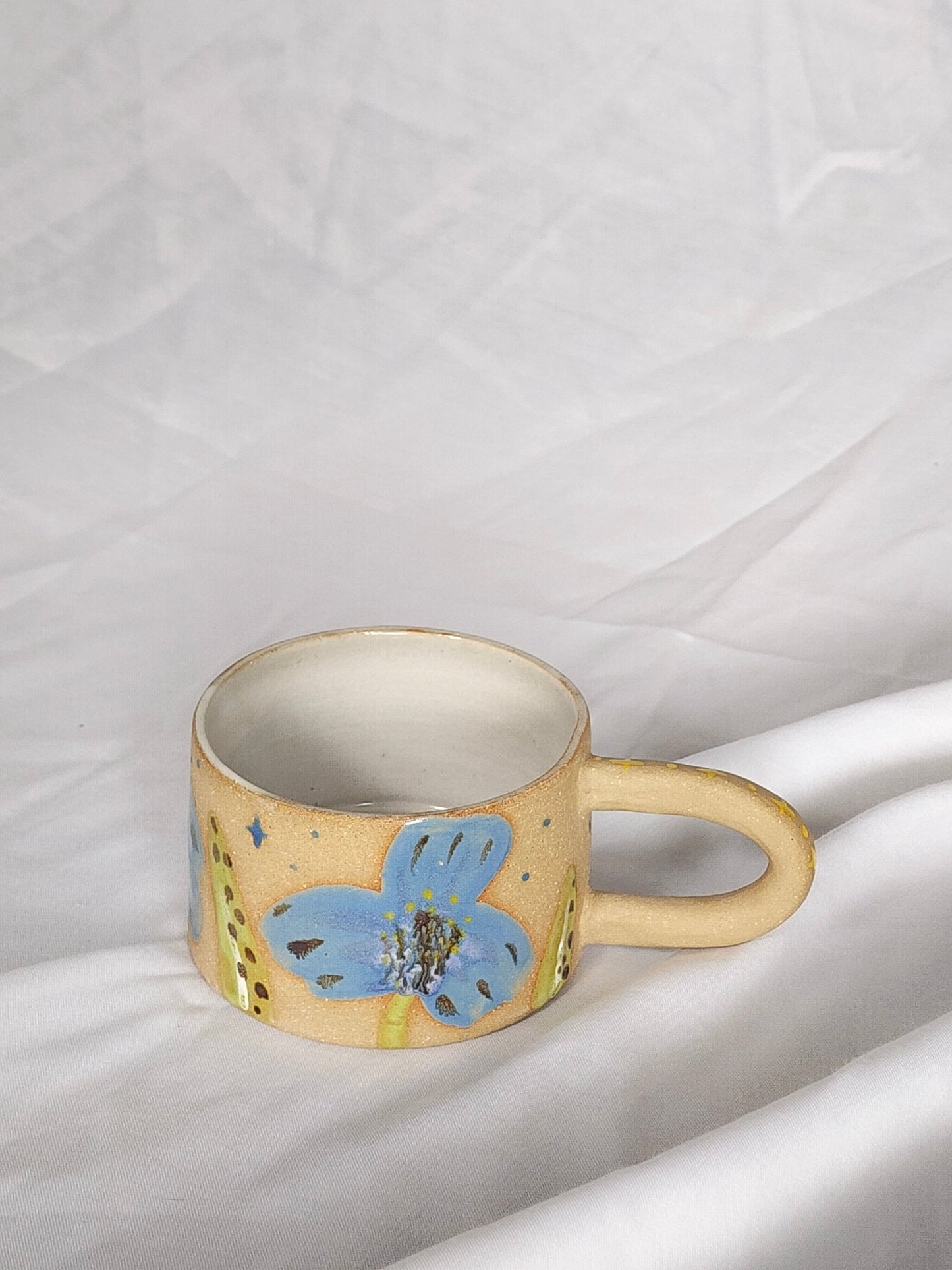 himalayan blue poppy mug - Kaelceramic