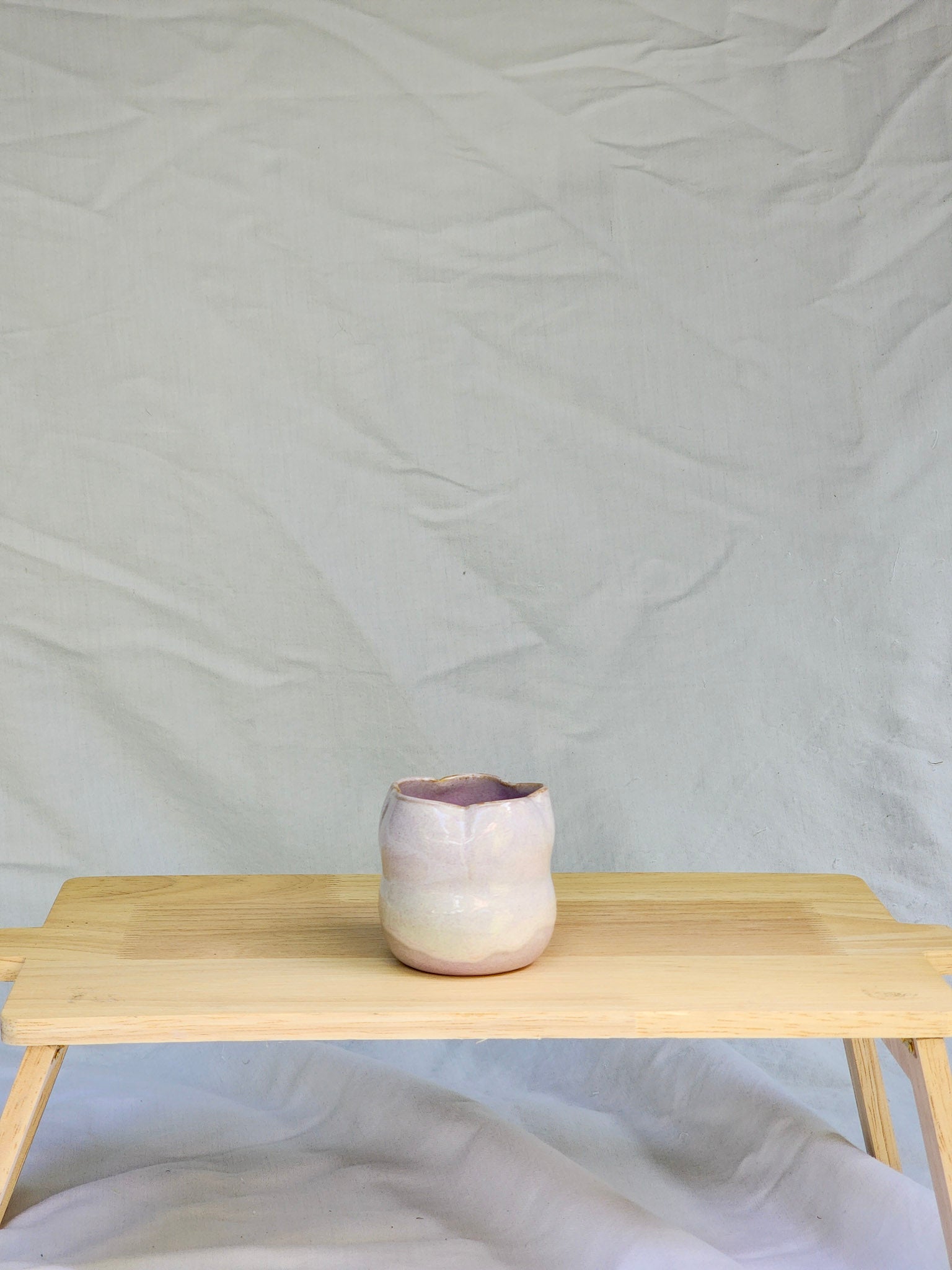 lilac flower espresso cup - Kaelceramic