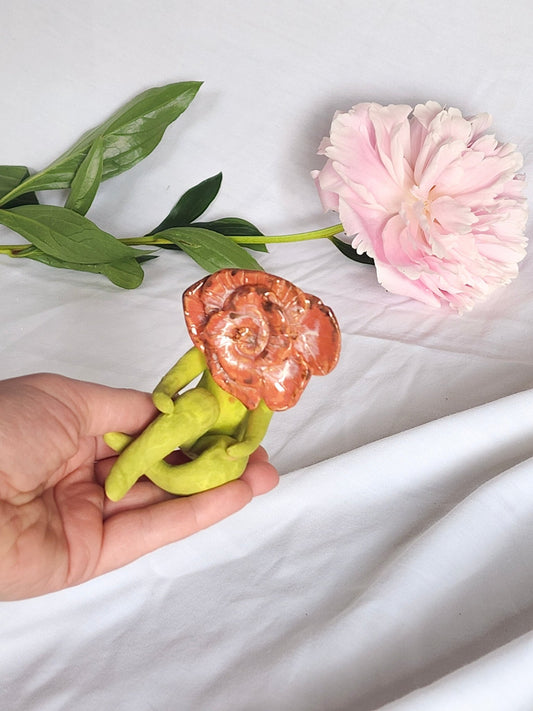 rosey gal sculpture - Kaelceramic
