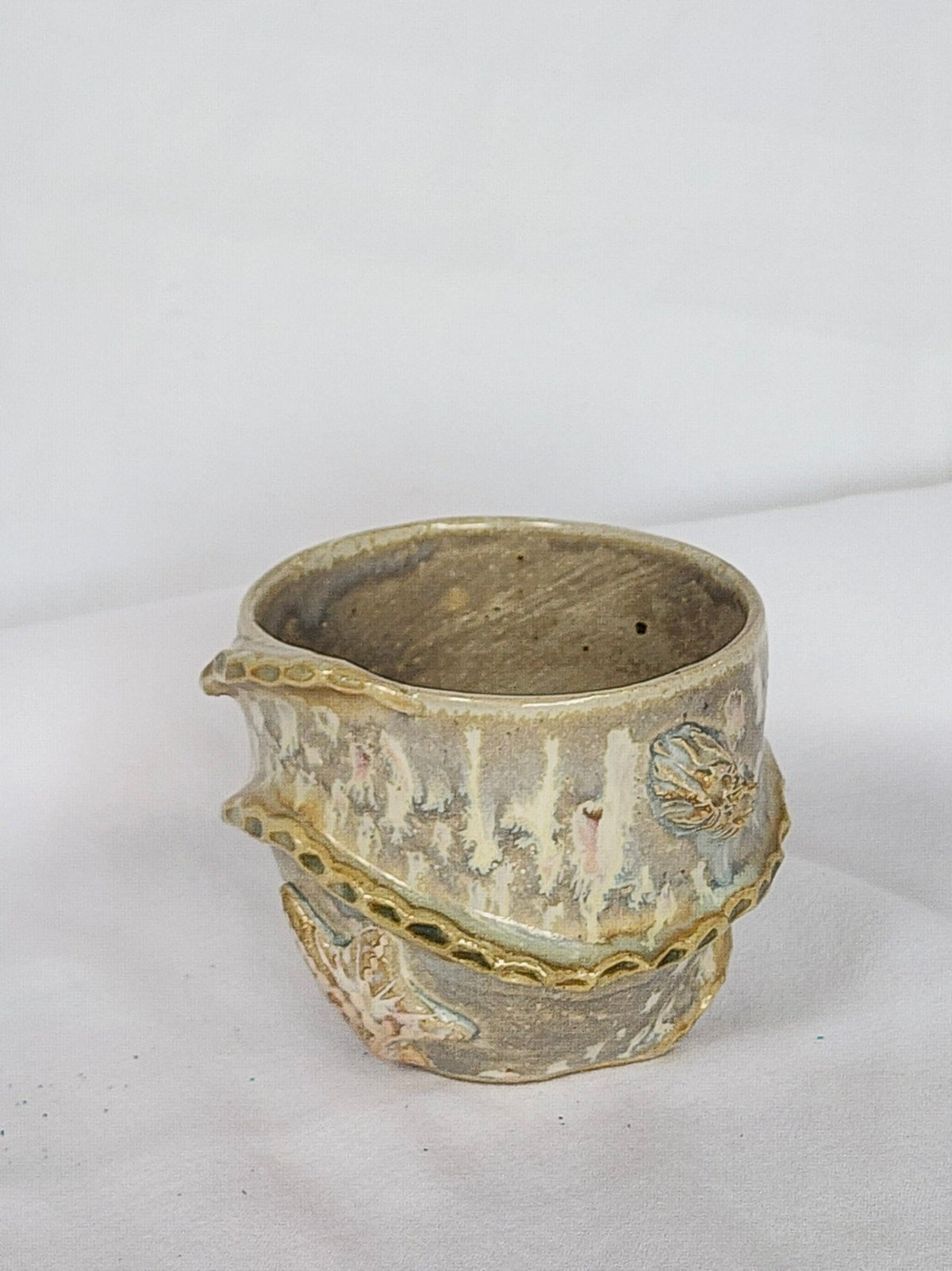 sandy starfish barnacle cup - Kaelceramic