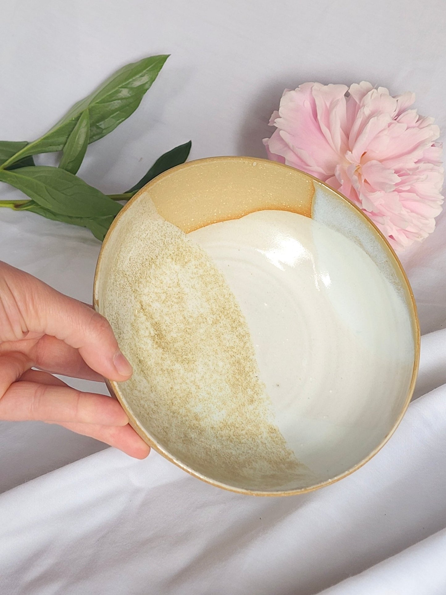 speckled salad bowl - Kaelceramic