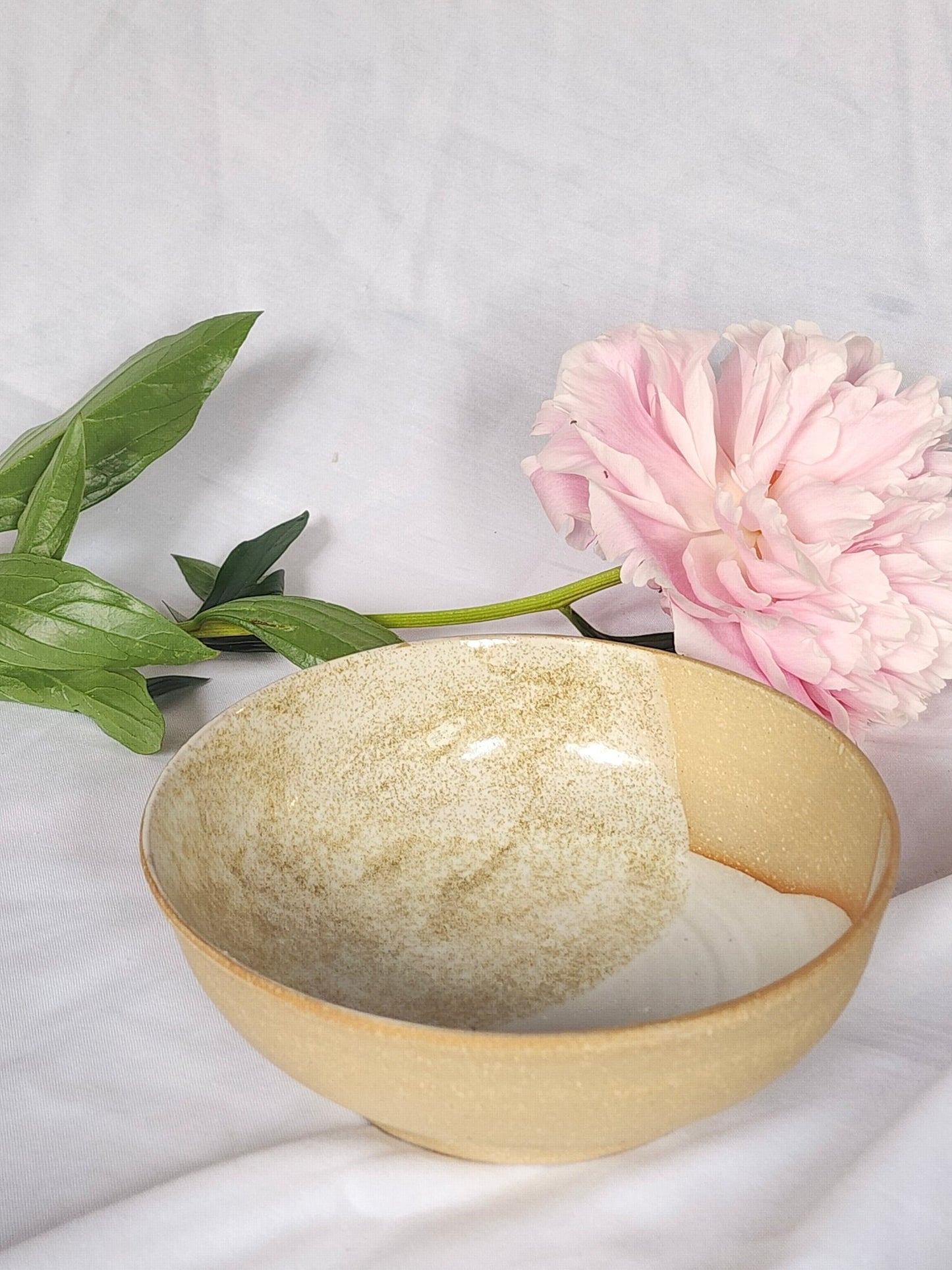 speckled salad bowl - Kaelceramic