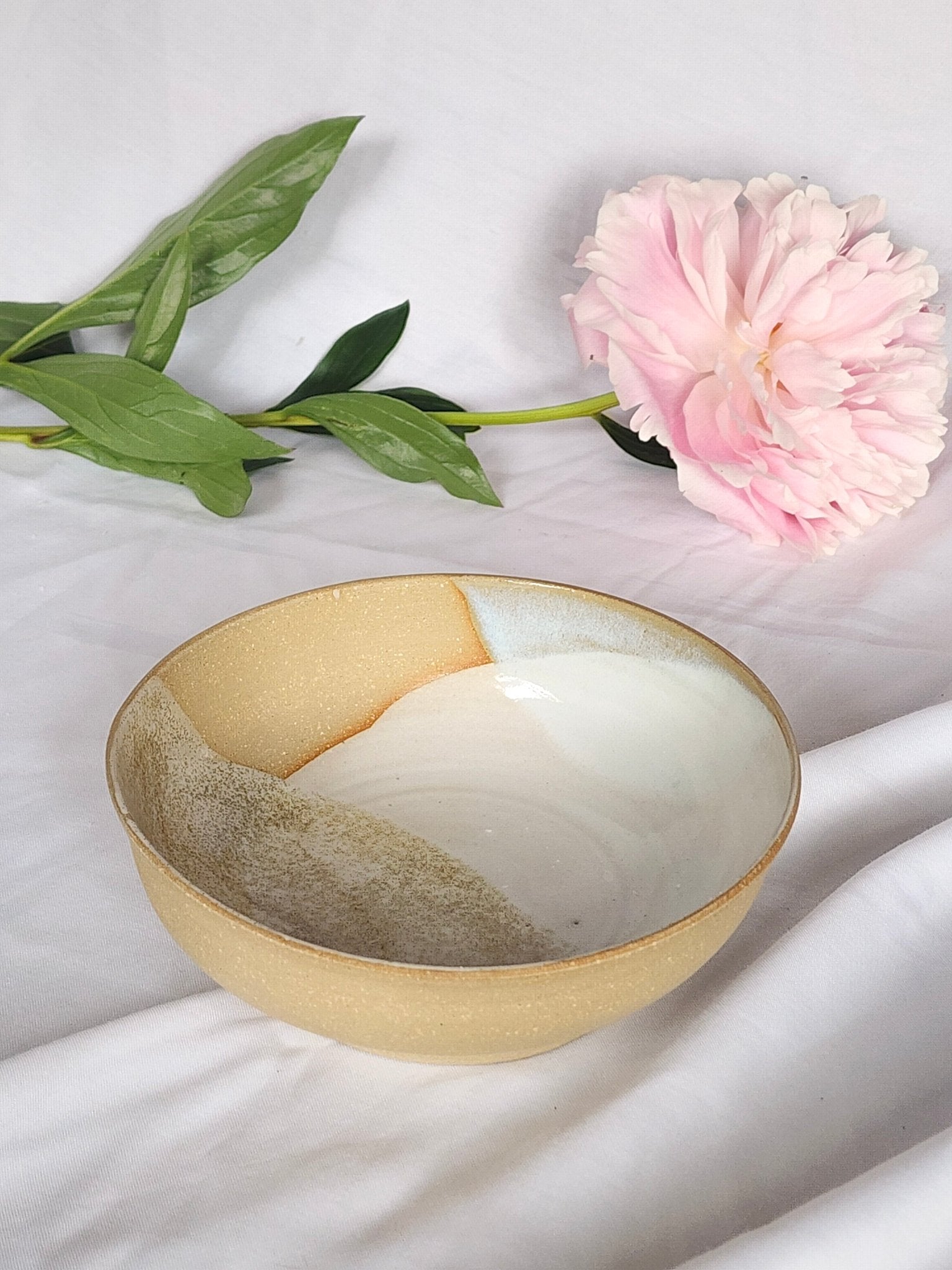 speckled salad bowl - Kaelceramic
