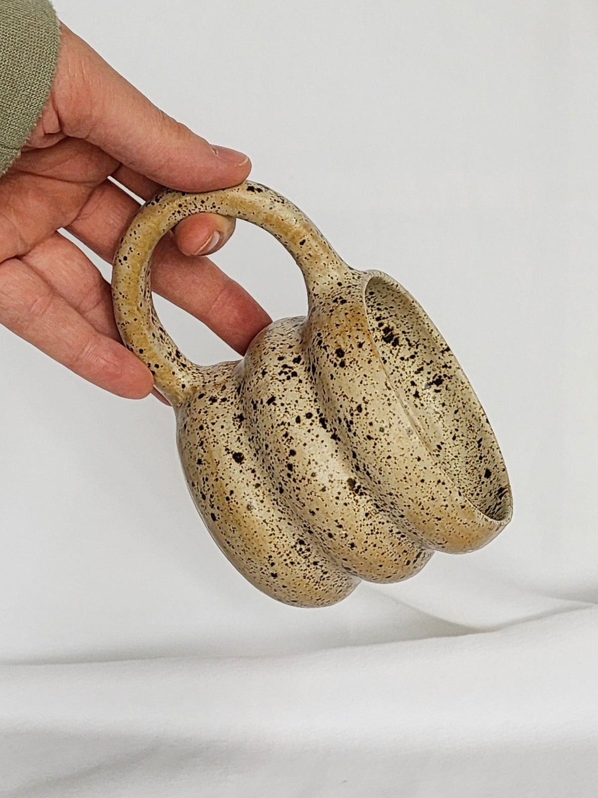 speckled sand bubble mug - Kaelceramic