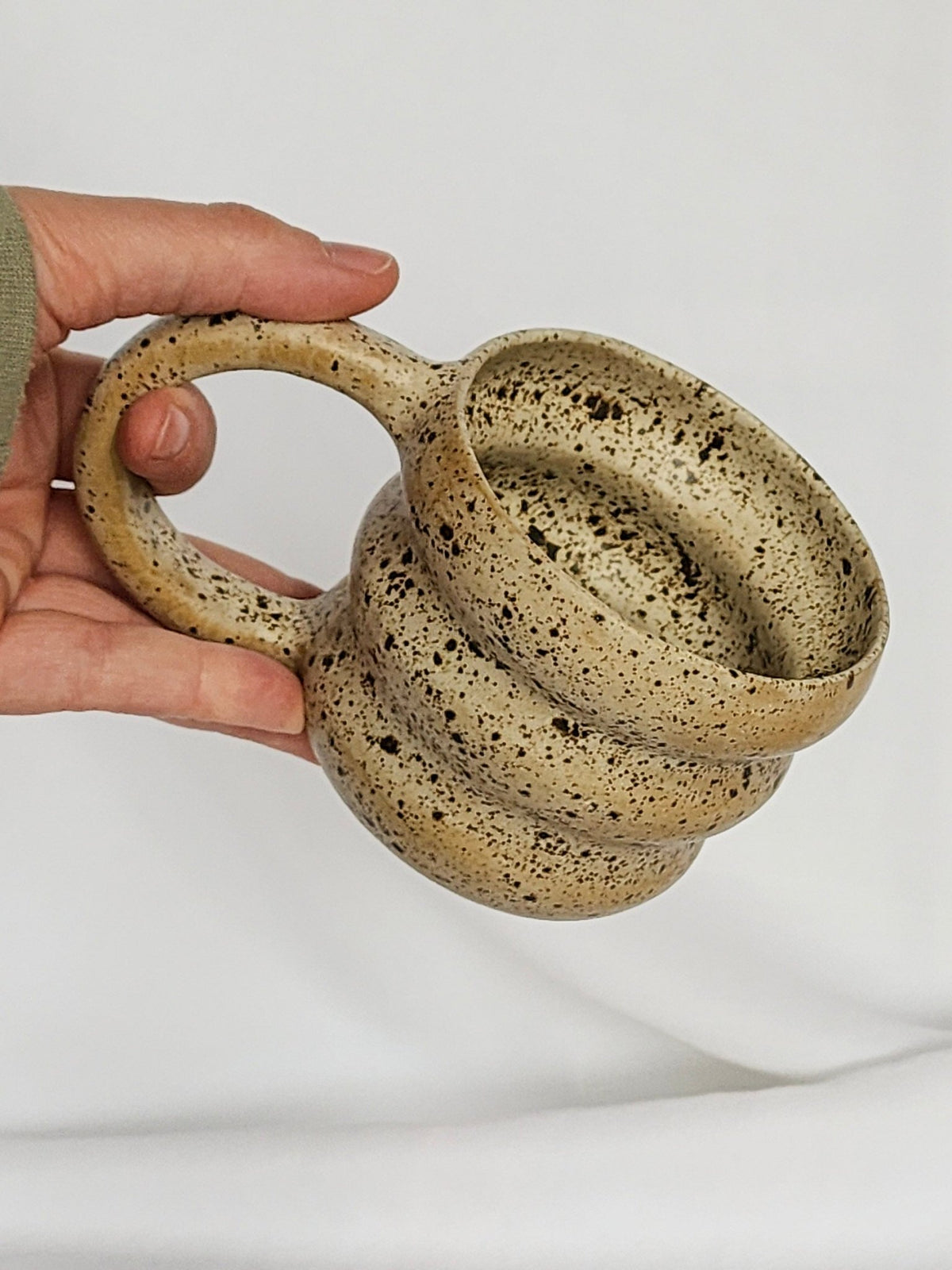 speckled sand bubble mug - Kaelceramic
