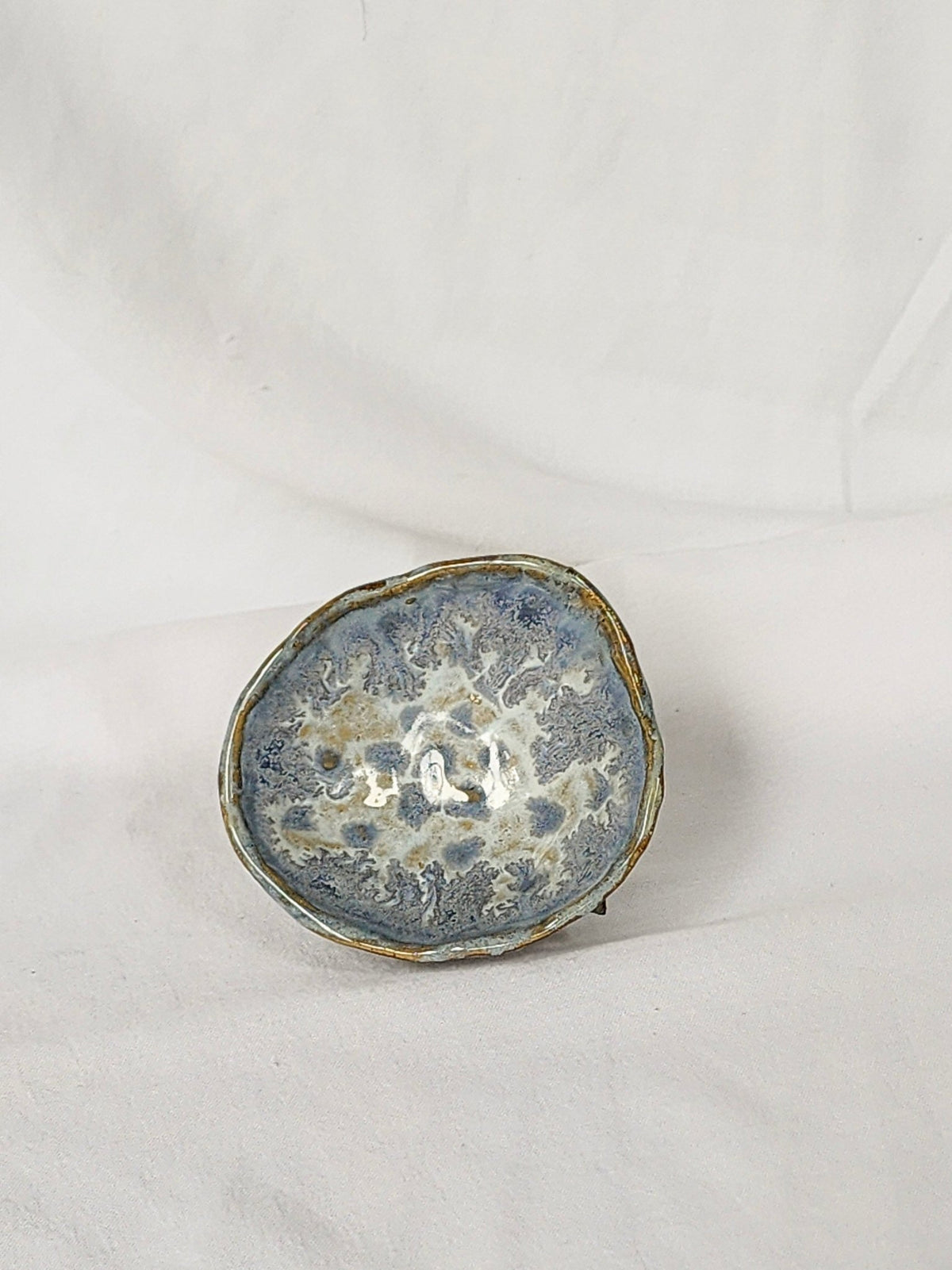 spikey shell trinket dish - Kaelceramic