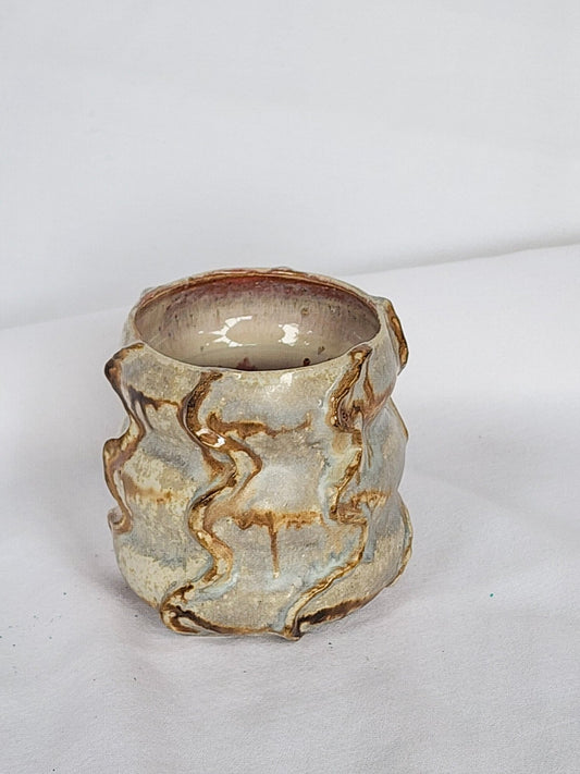 volute sea snail shell cup - Kaelceramic
