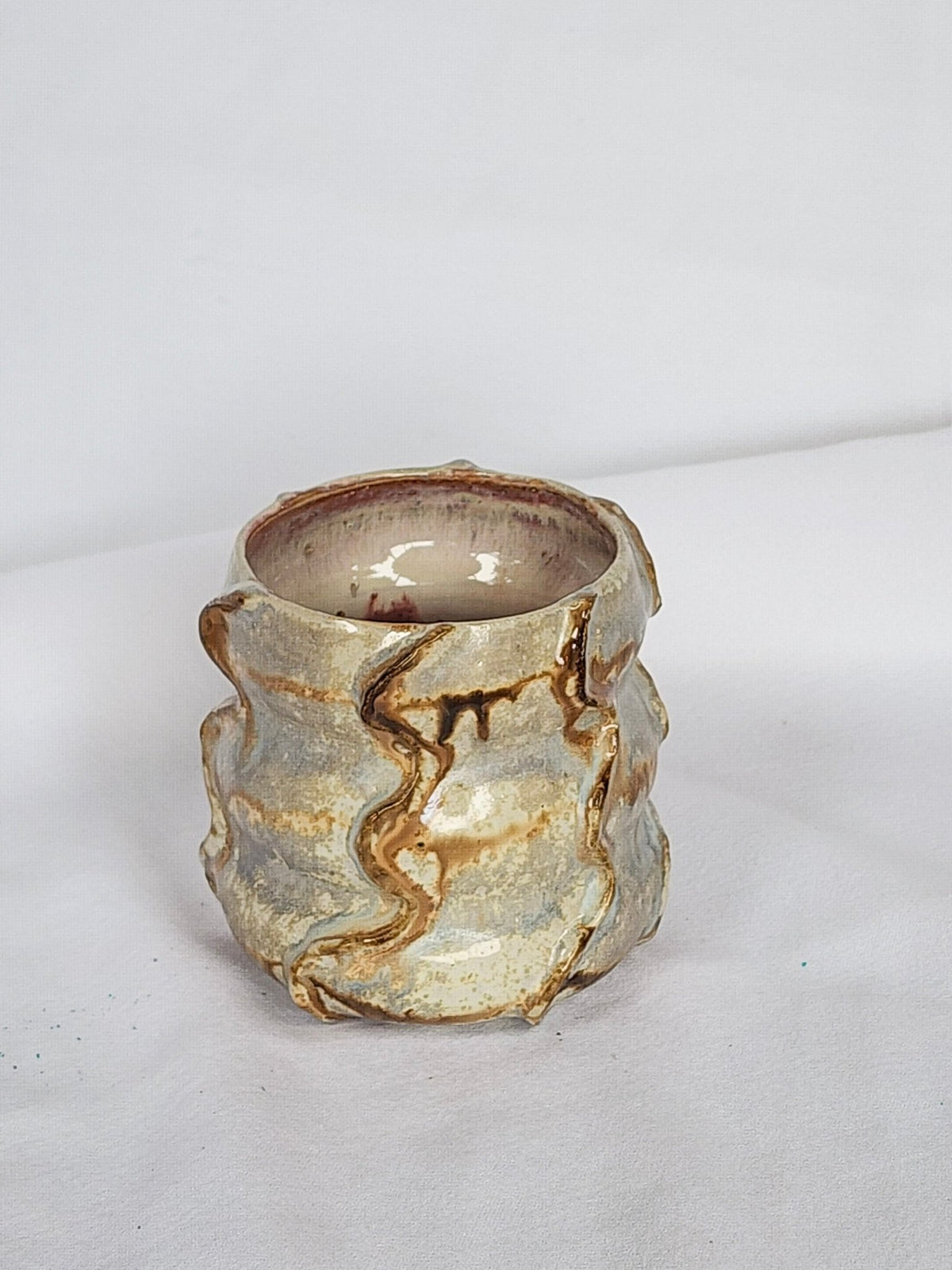 volute sea snail shell cup - Kaelceramic