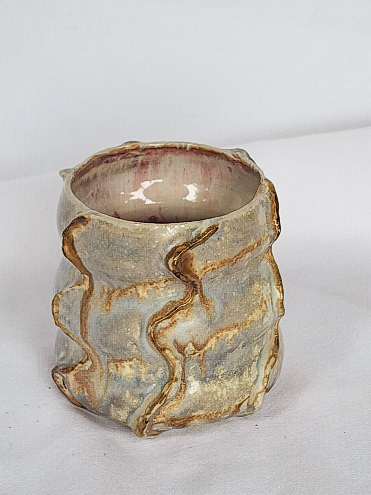 volute sea snail shell cup - Kaelceramic
